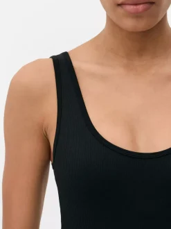 Primark Topy I T-Shirty<Bezszwowe body w prążki