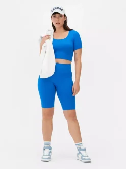 Primark Szorty<Bezszwowe długie szorty rowerowe