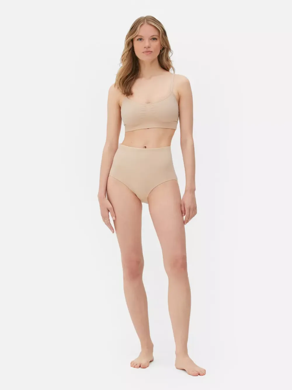 Primark Bielizna Modelująca<Bezszwowe figi modelujące z wysokim stanem