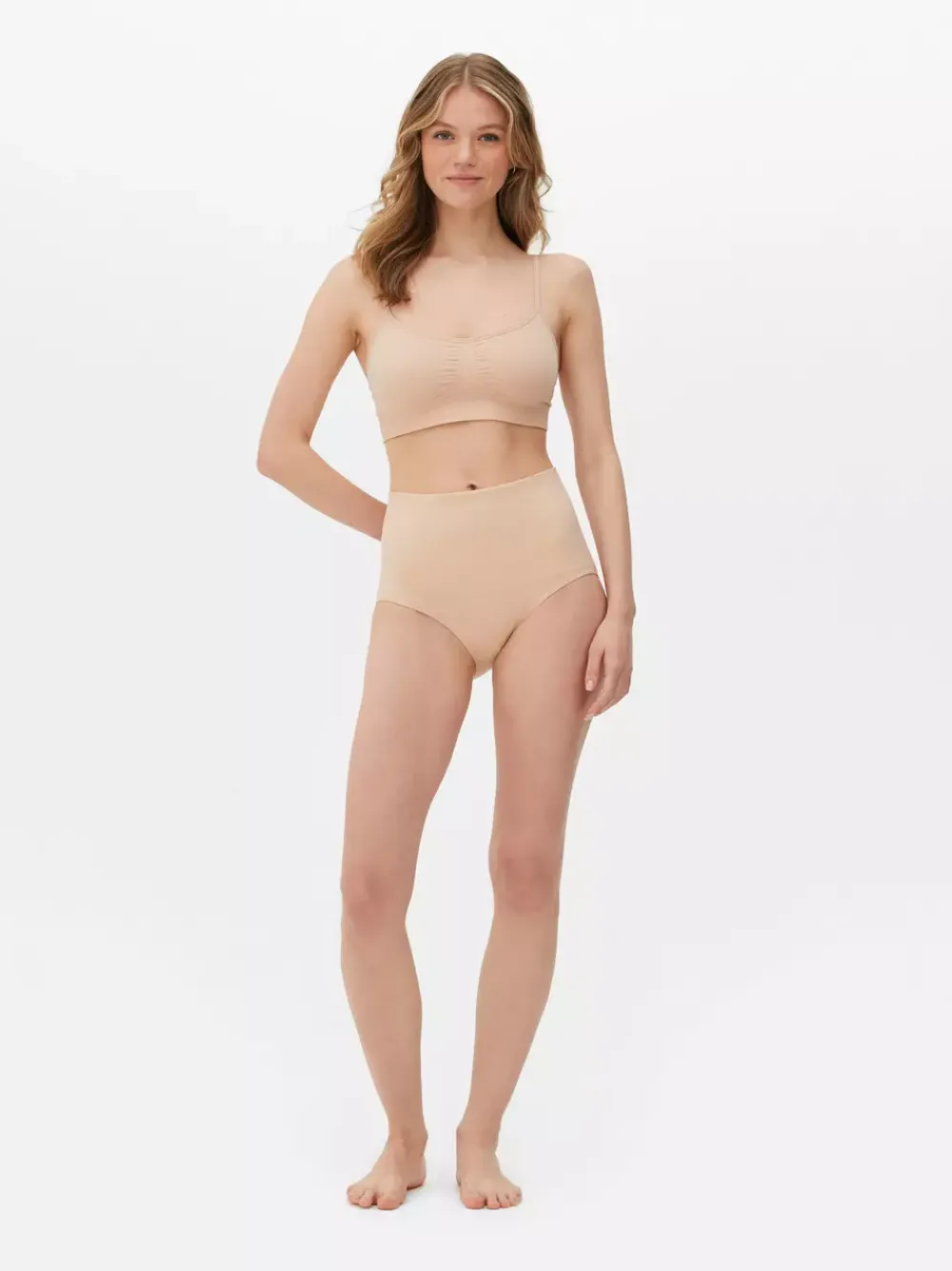 Primark Bielizna Modelująca<Bezszwowe modelujące stringi z wysokim stanem
