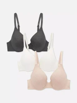 Primark Biustonosze<Biustonosz T-shirtowy z pełnym kryciem, 3 szt.