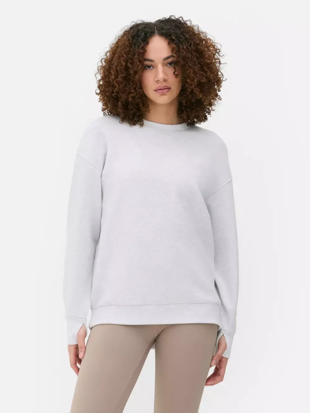 Primark Odzież Domowa I Na Siłownię|Bluzy<Bluza na siłownię o kroju oversize