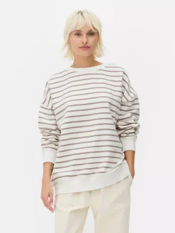 Primark Odzież Domowa I Na Siłownię|Bluzy<Bluza oversize w paski