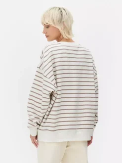Primark Odzież Domowa I Na Siłownię|Bluzy<Bluza oversize w paski