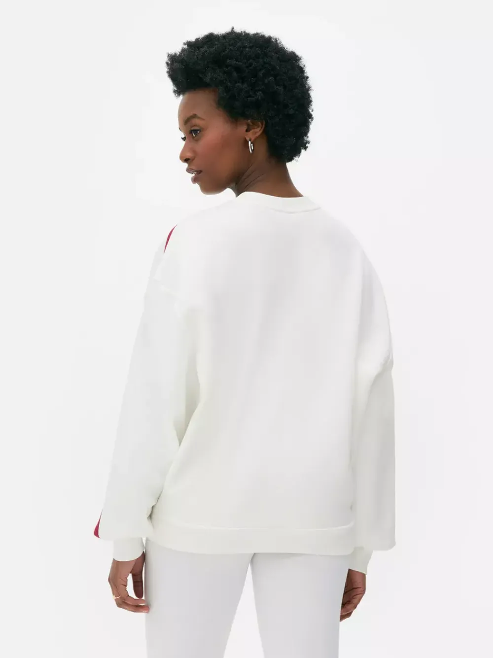 Primark Odzież Domowa I Na Siłownię|Bluzy<Bluza oversize w uniwersyteckim stylu z numerem