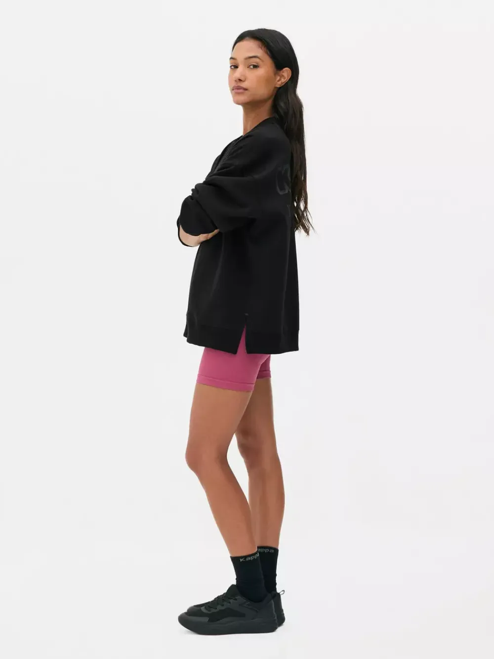 Primark Odzież Domowa I Na Siłownię|Bluzy<Bluza oversize z motywem Kappa x