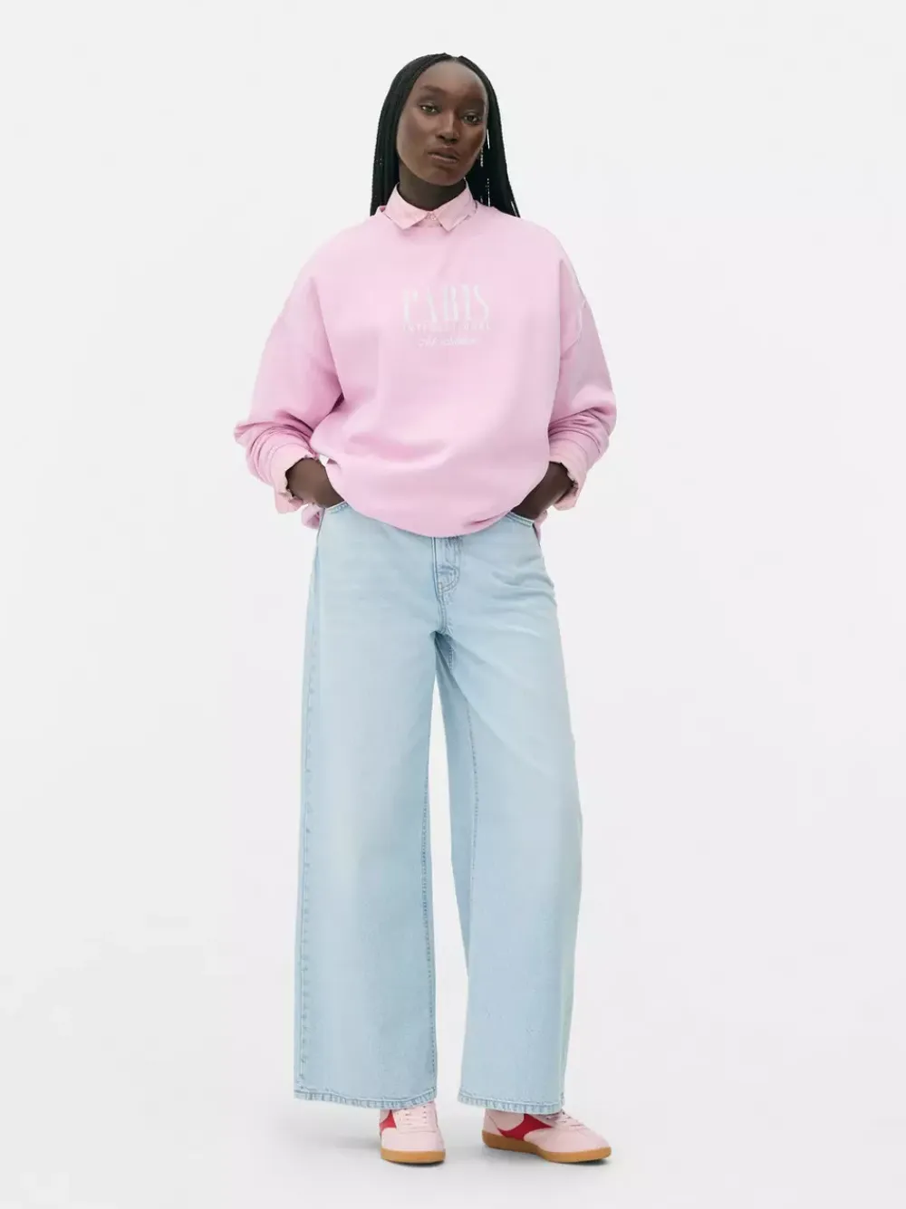 Primark Odzież Domowa I Na Siłownię|Bluzy<Bluza oversize z nadrukiem