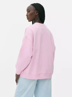 Primark Odzież Domowa I Na Siłownię|Bluzy<Bluza oversize z nadrukiem
