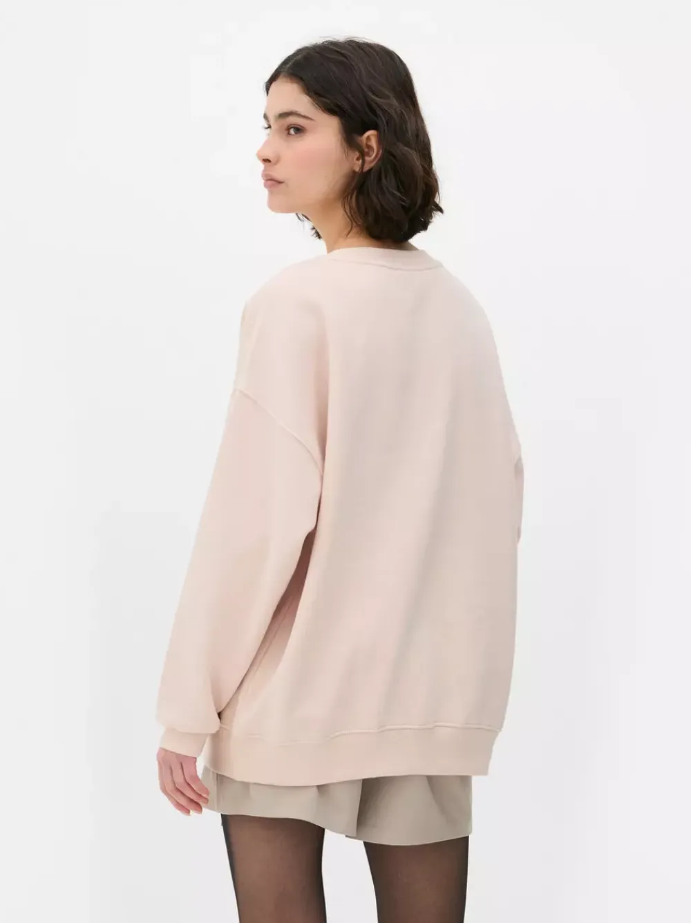 Primark Odzież Domowa I Na Siłownię|Bluzy<Bluza oversize z nadrukiem