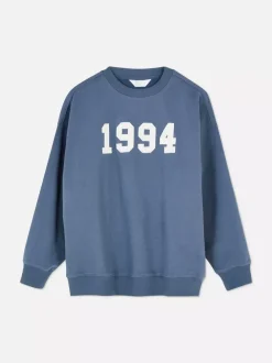 Primark Bluzy<Bluza oversize z nadrukiem