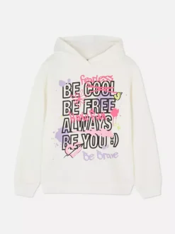 Dzieci Primark Bluzy<Bluza z kapturem i nadrukiem