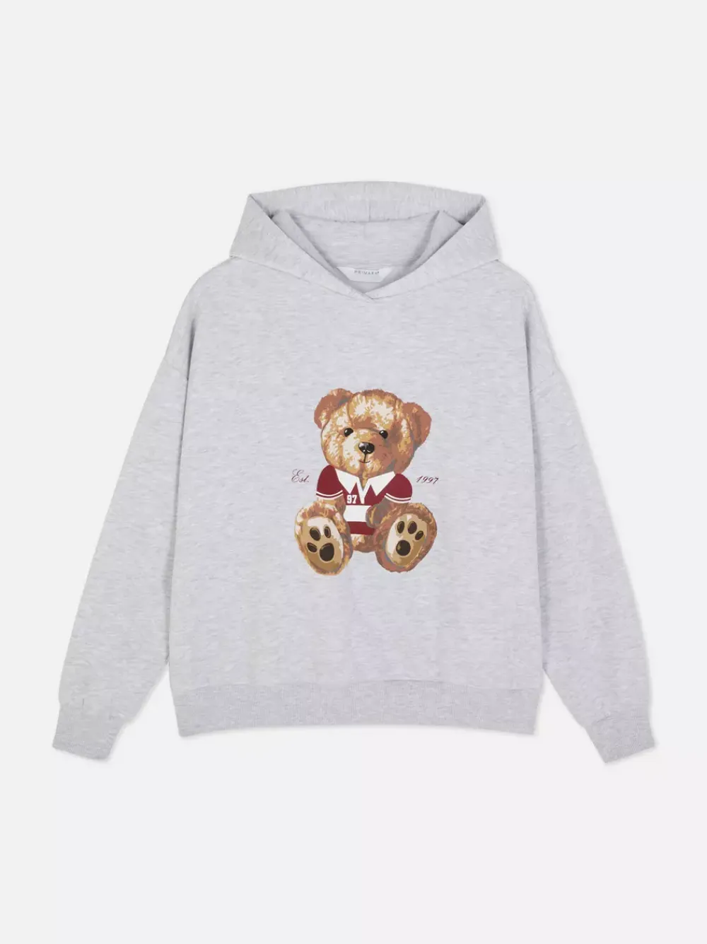 Primark Odzież Domowa I Na Siłownię|Bluzy<Bluza z kapturem i nadrukiem misia