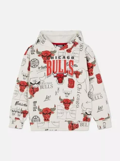 Dzieci Primark Bluzy<Bluza z kapturem NBA Chicago Bulls
