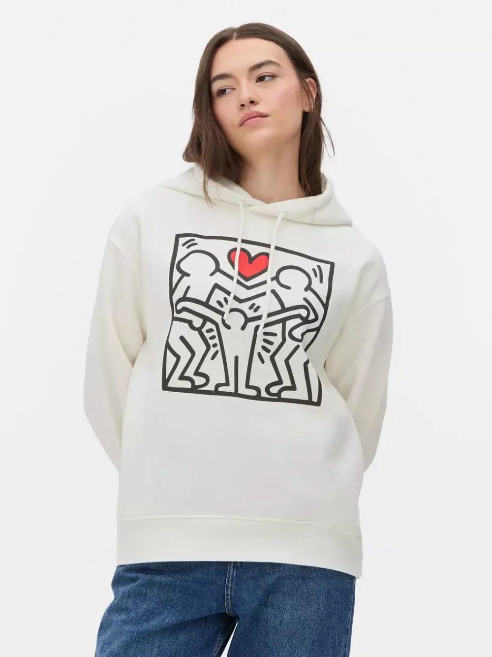 Primark Bluzy|Odzież Domowa I Na Siłownię<Bluza z kapturem z grafiką Keitha Haringa