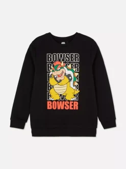 Dzieci Primark Bluzy<Bluza z motywem Bowsera z Super Mario