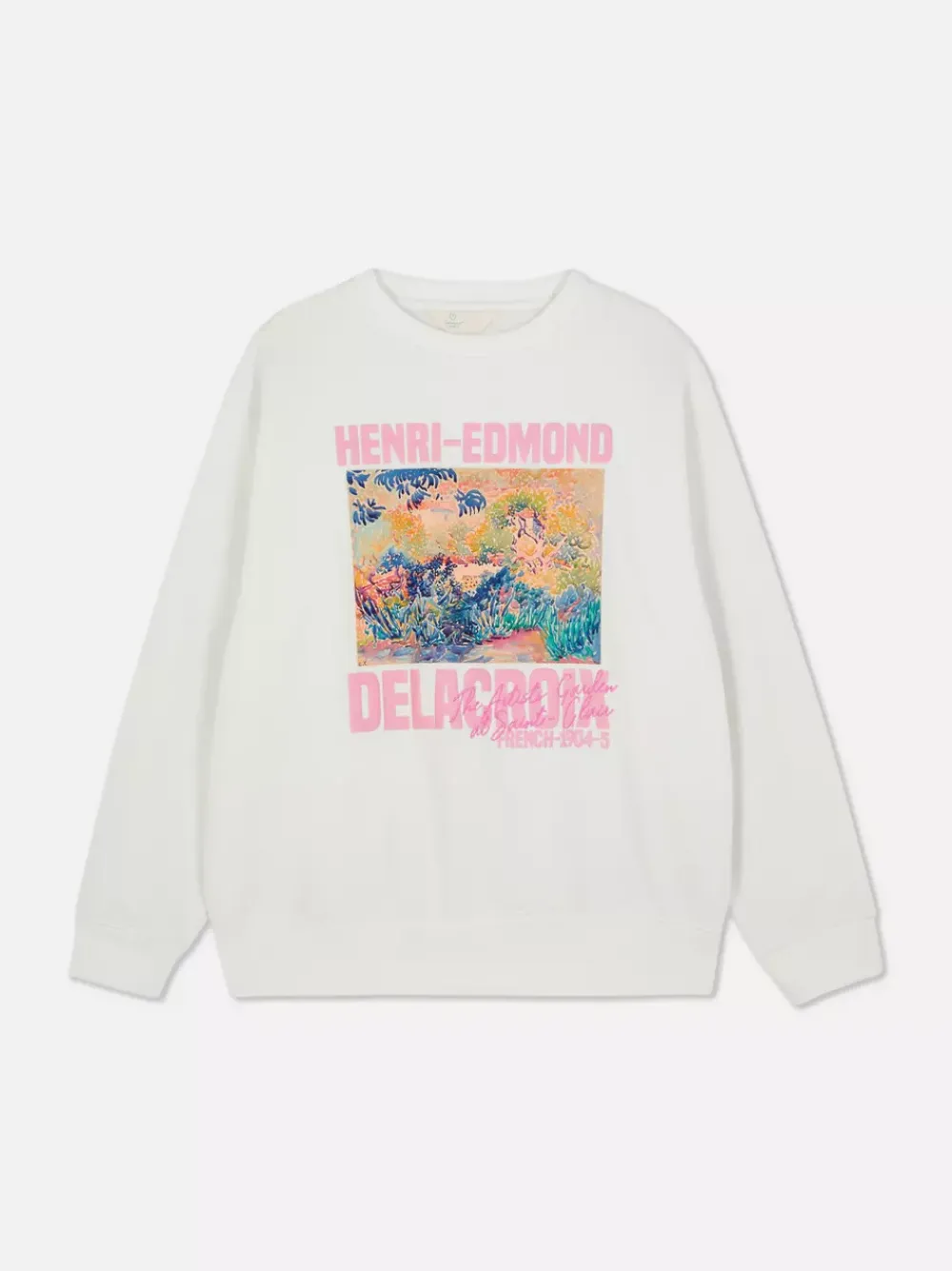 Primark Odzież Domowa I Na Siłownię|Bluzy<Bluza z motywem obrazu Henriego Edmonda Crossa