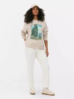 Primark Odzież Domowa I Na Siłownię|Bluzy<Bluza z nadrukiem artystycznym
