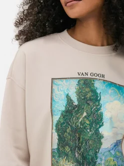 Primark Odzież Domowa I Na Siłownię|Bluzy<Bluza z nadrukiem artystycznym