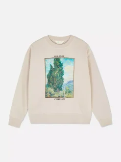 Primark Odzież Domowa I Na Siłownię|Bluzy<Bluza z nadrukiem artystycznym