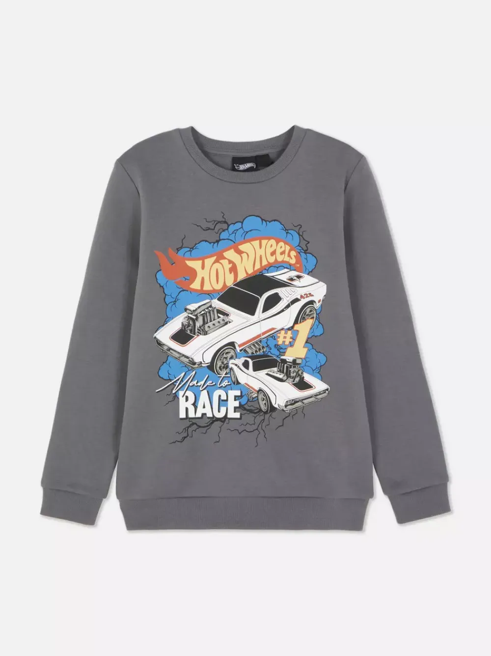 Dzieci Primark Bluzy<Bluza z nadrukiem Hot Wheels