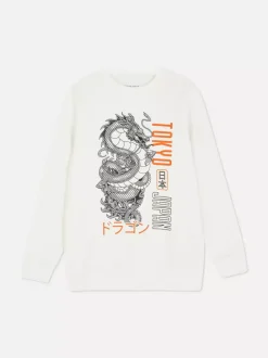 Dzieci Primark Bluzy<Bluza z okrągłym dekoltem