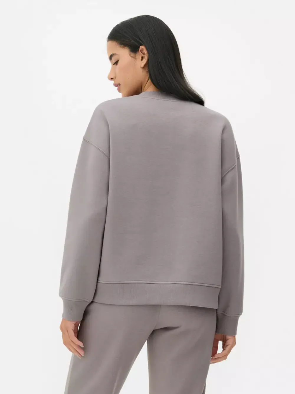 Primark Odzież Domowa I Na Siłownię|Bluzy<Bluza z okrągłym dekoltem i nadrukiem