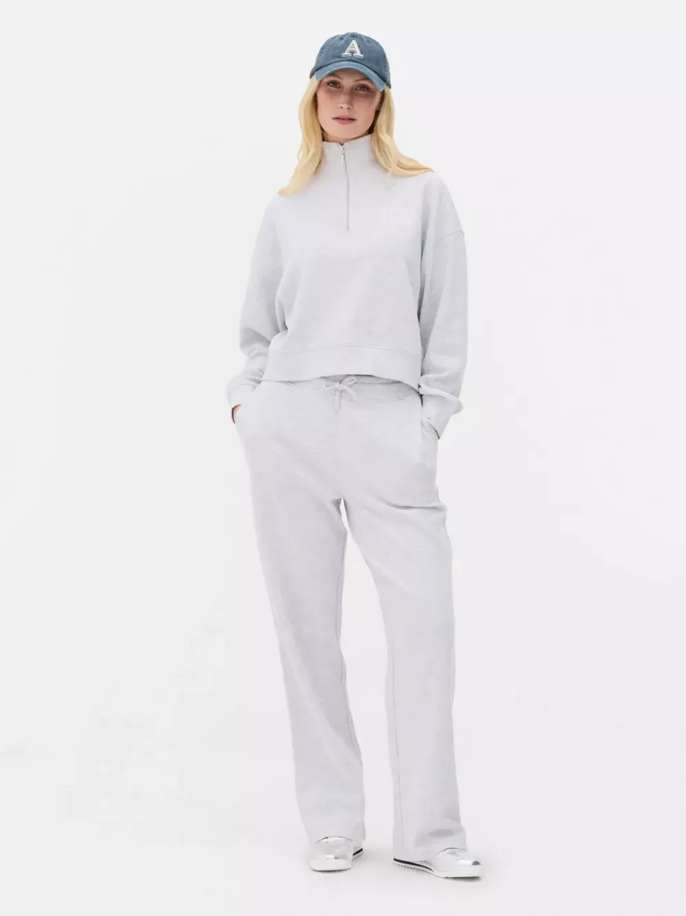Primark Bluzy<Bluza z suwakiem 1/2 o waflowej fakturze, do zestawu