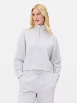 Primark Bluzy<Bluza z suwakiem 1/2 o waflowej fakturze, do zestawu
