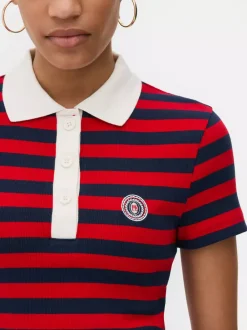 Primark Topy I T-Shirty<Bluzka w paski z kołnierzykiem Paula Echevarría