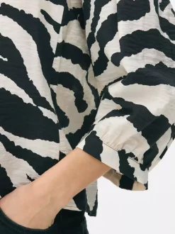 Primark Koszule I Bluzki<Bluzka w zebrę z bufiastym rękawem Paula Echevarría