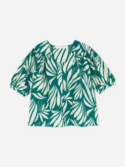 Primark Koszule I Bluzki<Bluzka ze wzorem w liście