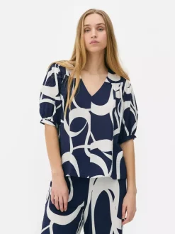 Primark Koszule I Bluzki<Bluzka ze wzorem w liście