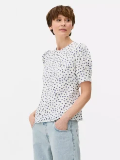 Primark Koszule I Bluzki<Bluzka z krótkim rękawem w kwiaty