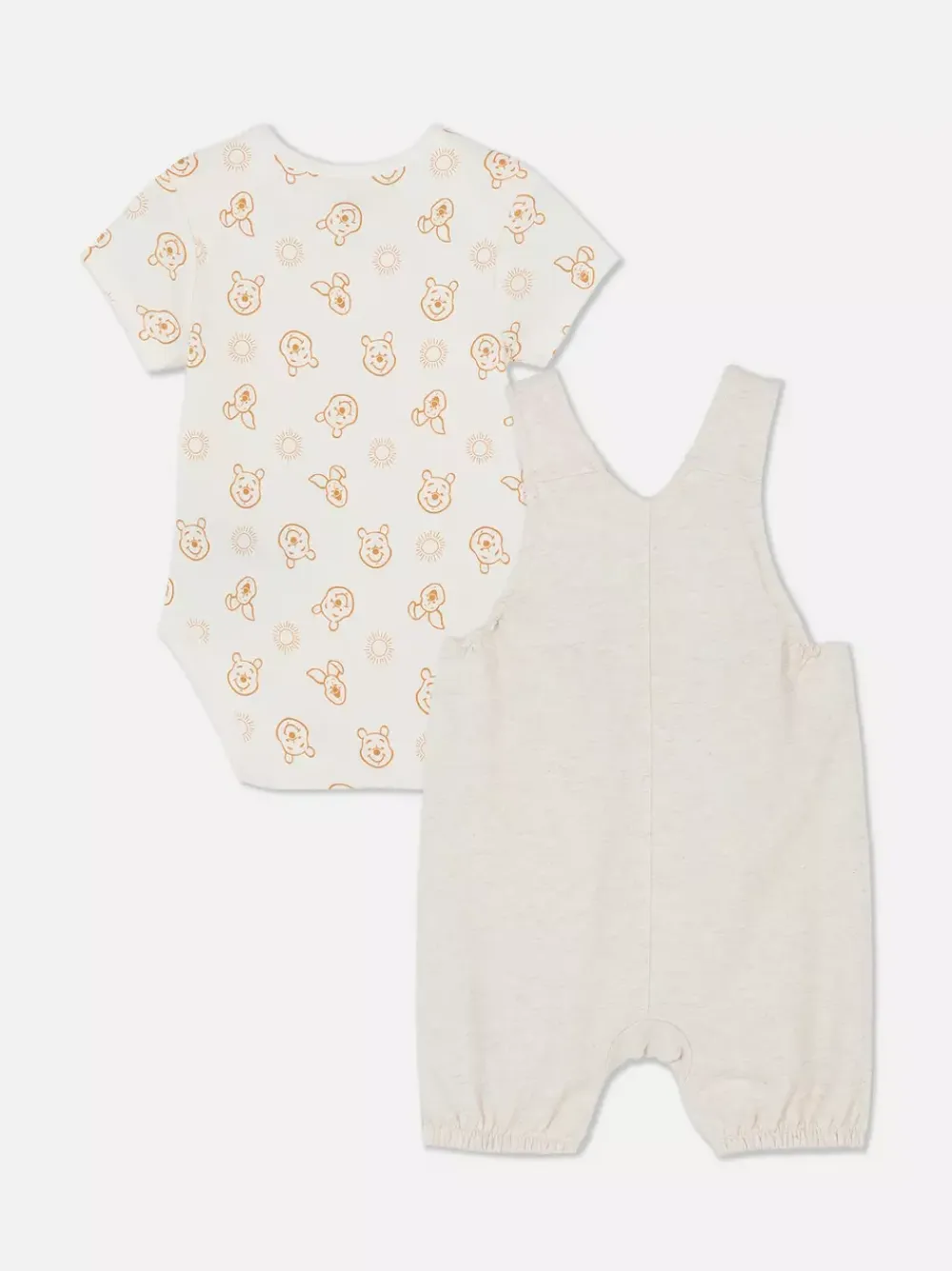 Primark Komplety I Gotowe Stroje<Body i ogrodniczki z Kubusiem Puchatkiem Disneya