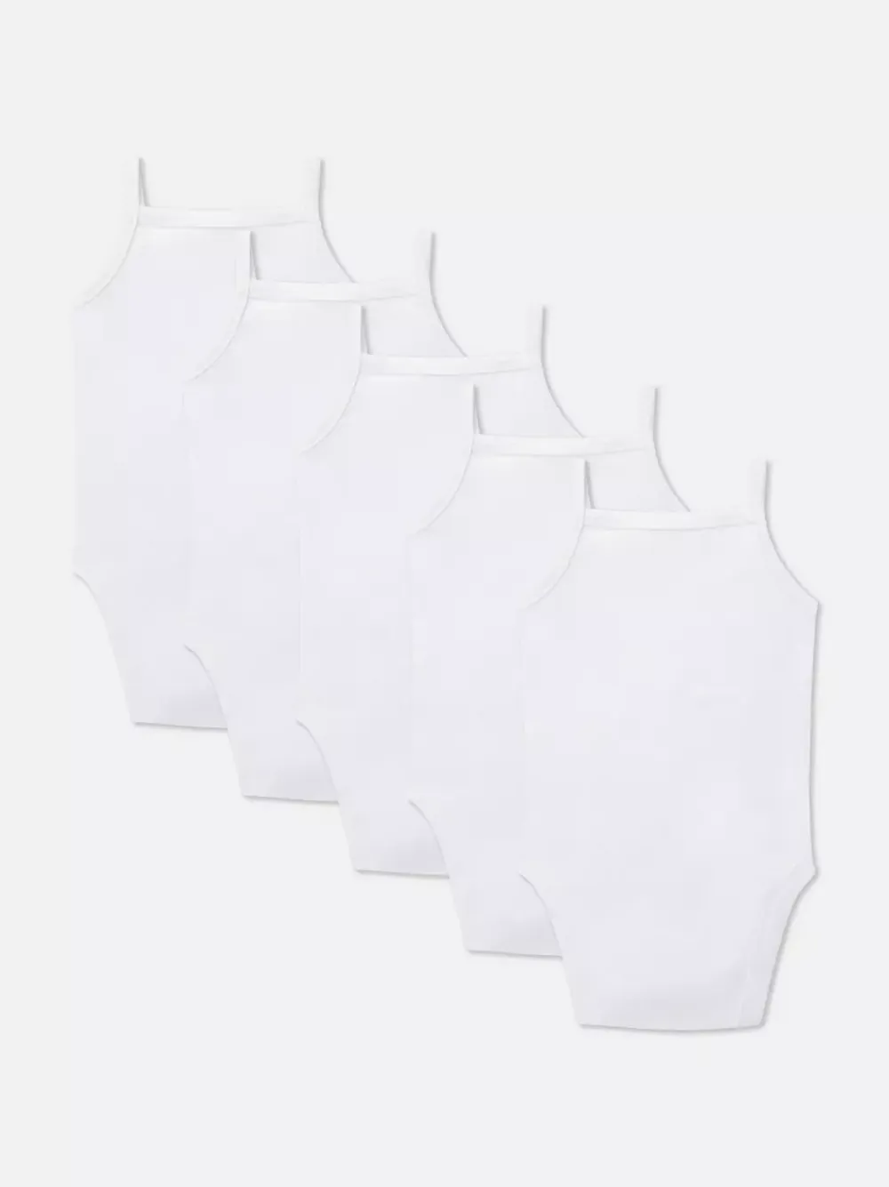 Primark Body I Koszulki Bez Rękawów<Body na ramiączkach dla noworodków, 5 szt.