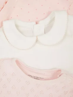Primark Kaftaniki I Śpioszki<Body teksturowane, 3 szt.