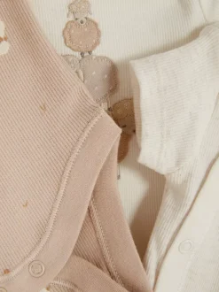 Primark Body I Koszulki Bez Rękawów|Body I Koszulki Bez Rękawów<Body z motywem piskląt, 3 szt.