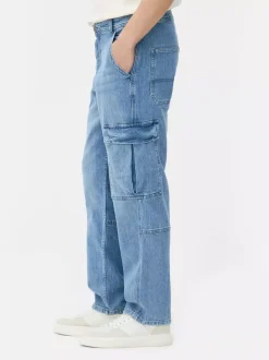 Primark Spodnie|Jeansy<Bojówki jeansowe