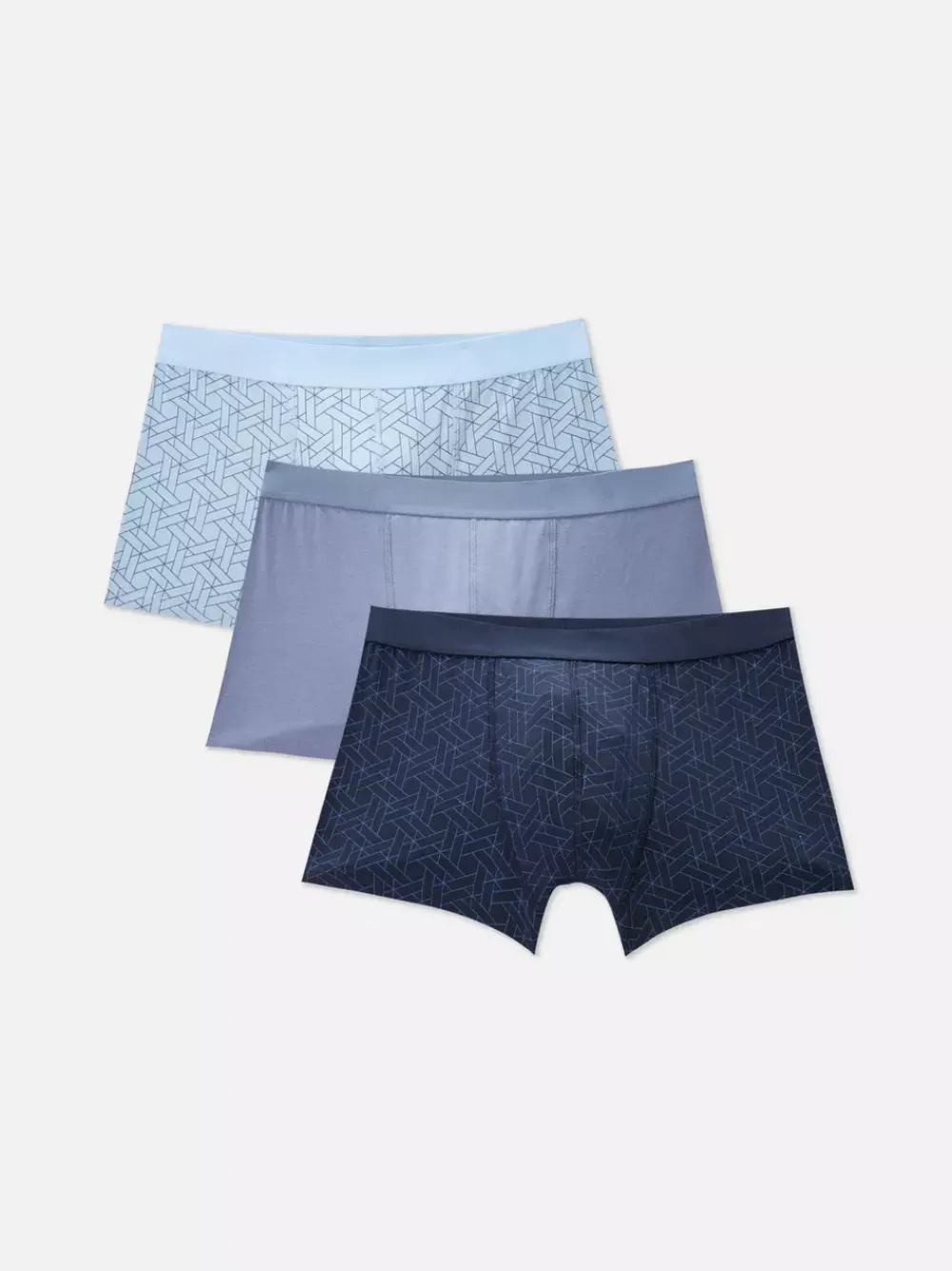Primark Bielizna<Bokserki biodrówki z geometrycznym wzorem, 3 pary