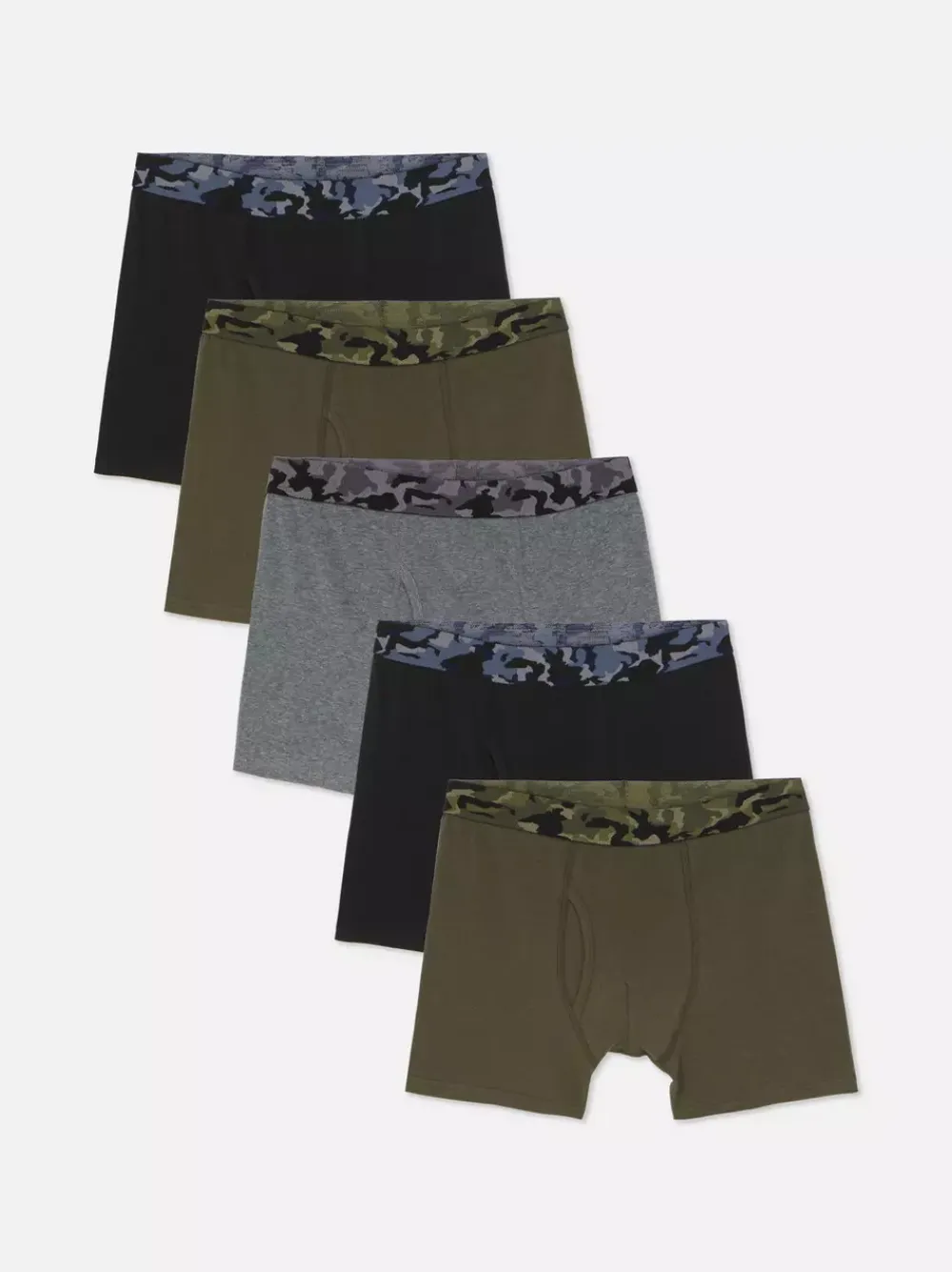 Primark Bielizna<Bokserki moro, 5 par