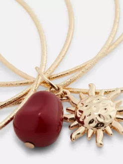 Primark Biżuteria<Bransoletki bangle z ozdobnym kamykiem