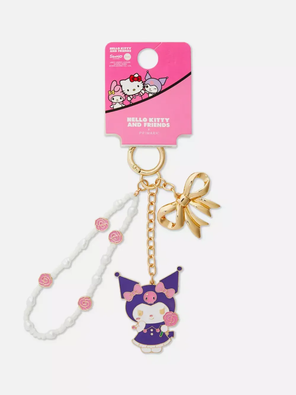 Primark Biżuteria<Brelok do kluczy z motywem Kuromi z Hello Kitty