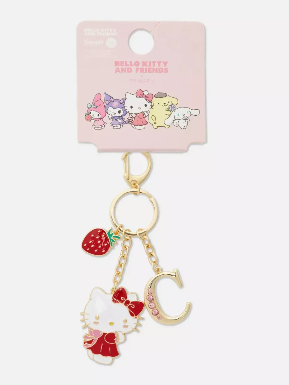 Primark Biżuteria<Brelok z przywieszką z inicjałem oraz z Hello Kitty