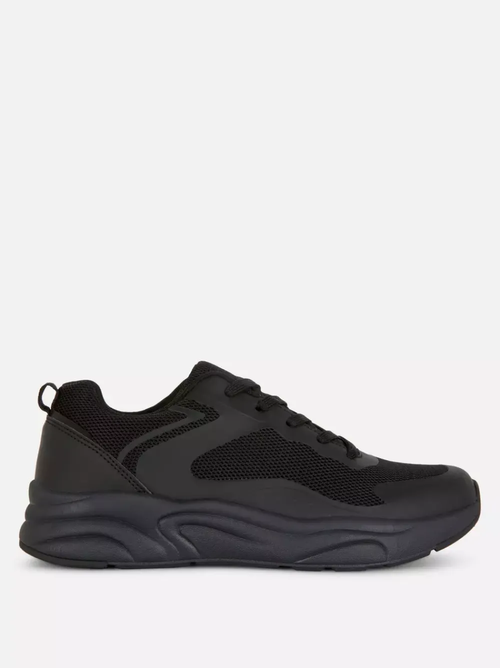 Primark Buty Sportowe|Odzież Domowa I Na Siłownię<Buty sportowe na grubej podeszwie ze wstawkami