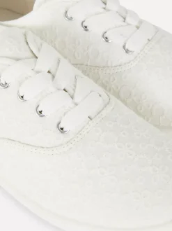 Primark Buty Sportowe|Odzież Domowa I Na Siłownię<Buty sportowe z haftem na płaskiej platformie