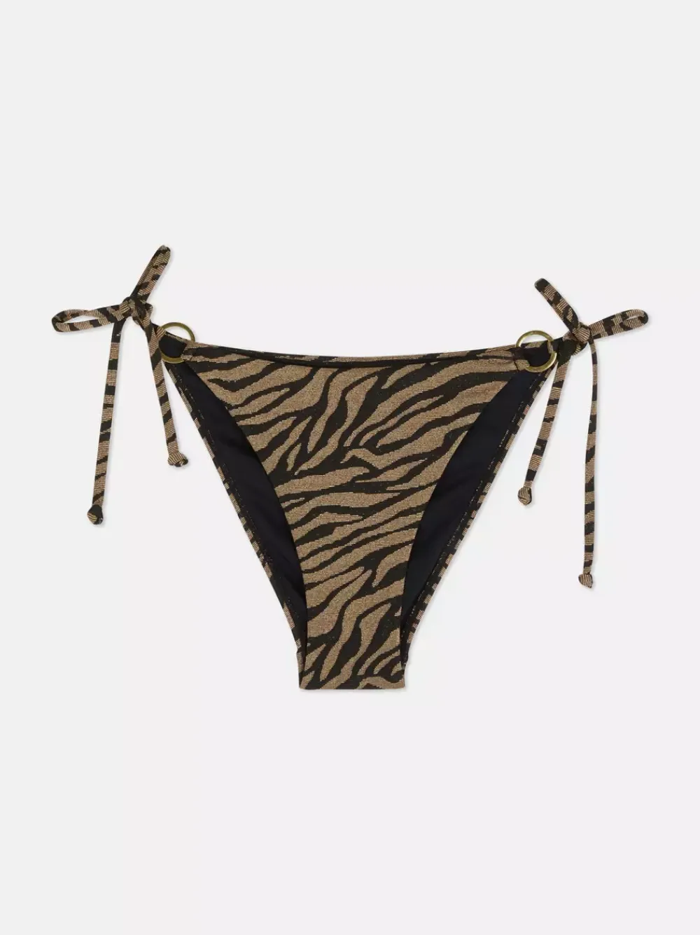 Primark Stroje Kąpielowe I Plażowe<Błyszczący dół od bikini w zeberkę