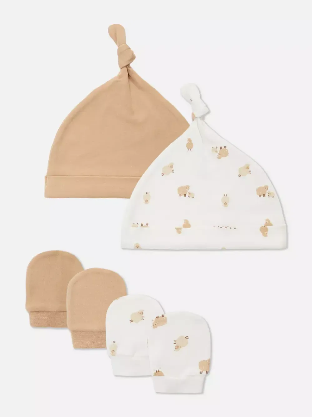 Primark Czapki I Rękawice Z Jednym Palcem<Czapka i rękawiczki z jednym palcem, 2 komplety