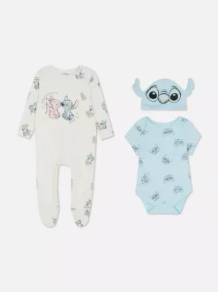 Primark Komplety I Gotowe Stroje|Komplety I Gotowe Stroje<3-częściowy komplet dla noworodka ze Stichem Disneya