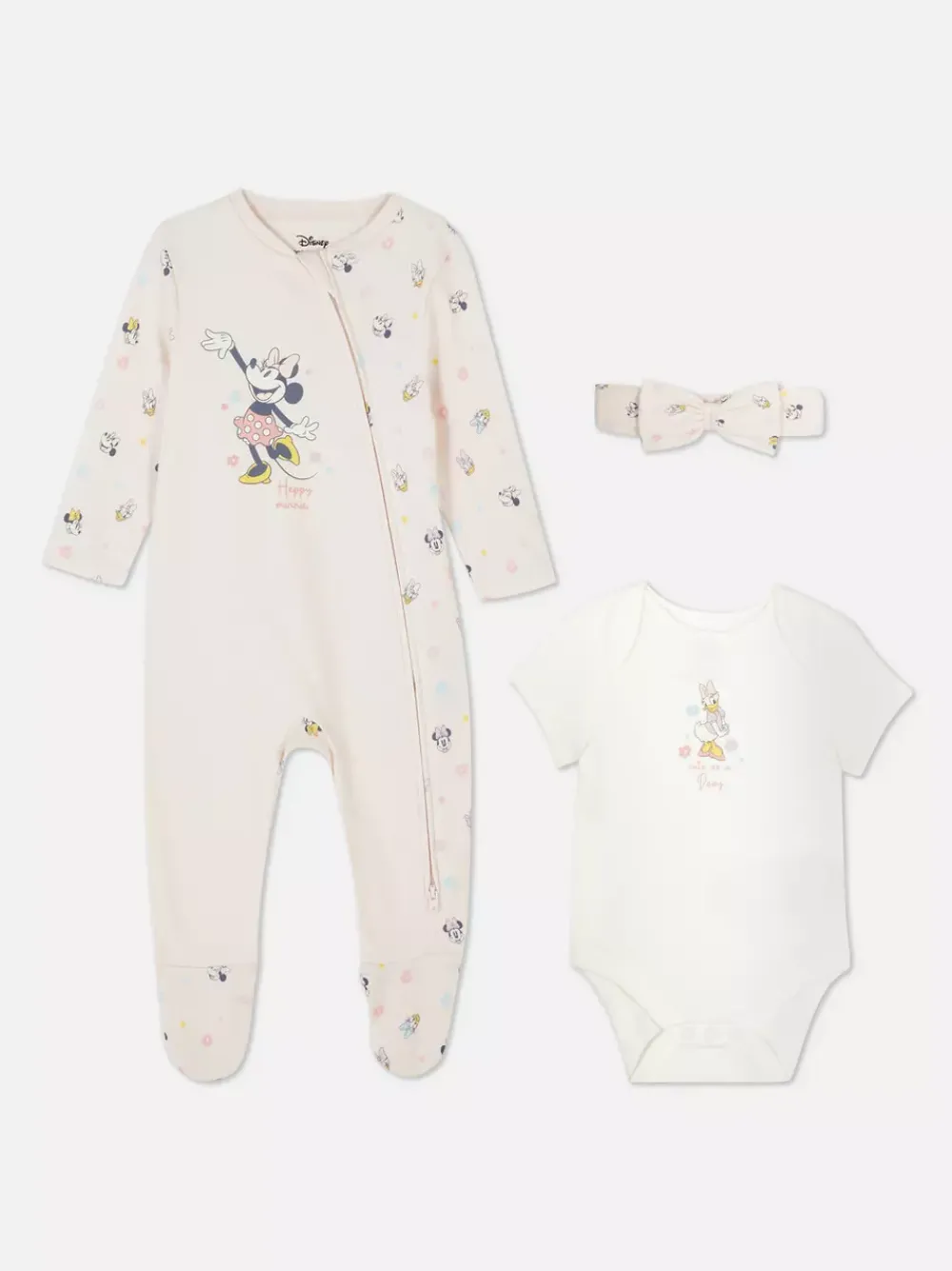 Primark Komplety I Gotowe Stroje|Komplety I Gotowe Stroje<3-częściowy zestaw niemowlęcy z motywem Disneya