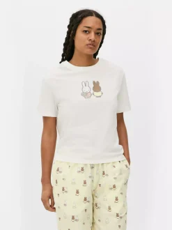 Primark Góry Od Piżamy<Dżersejowa góra od piżamy z motywem Miffy